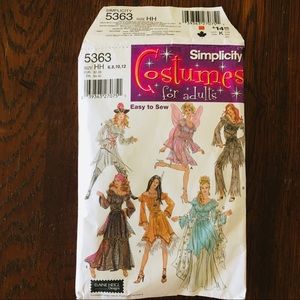 Halloween costume Simplicity patterns